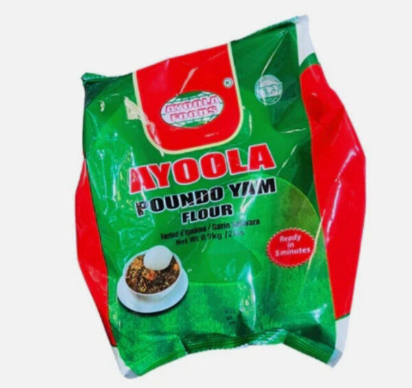 AYOOLA POUNDO YAM 900G