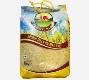 TROPICAL ISLAND GOLDEN SELLA BASMATI RICE 5KG
