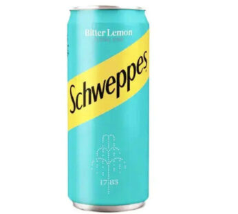 SCHWEPPES BITTER LEMON CAN 330ML